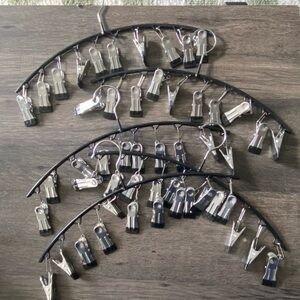 Pants Closet Hangers Set of 5 Hangers